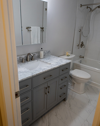 Clean And Modern Bathroom Renovation In Ottawa
