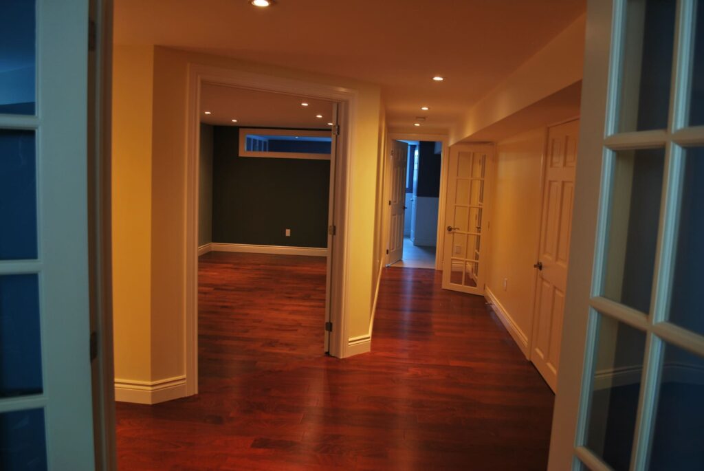 our finished basement project in ottawa