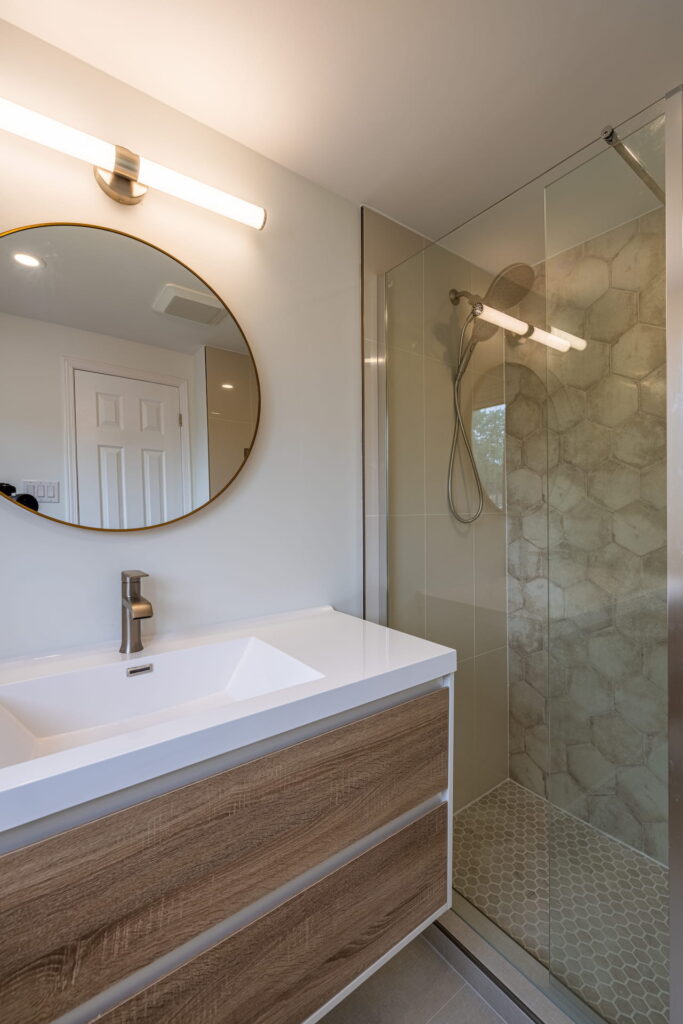 ottawa bathroom renovation schluter custom shower bath depot wall mount vanity