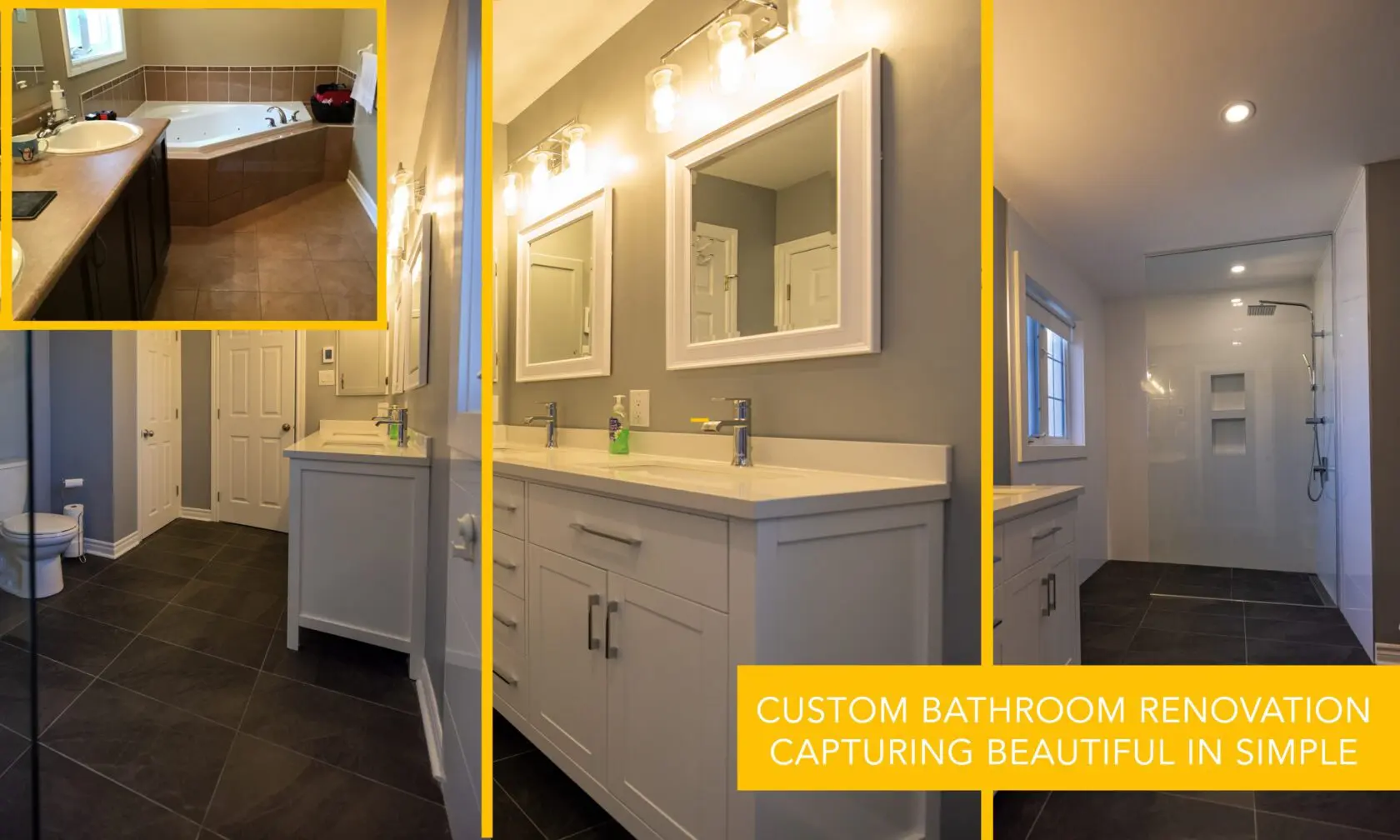 Capturing Beautiful in Simple – Custom Bathroom Renovations in Ottawa