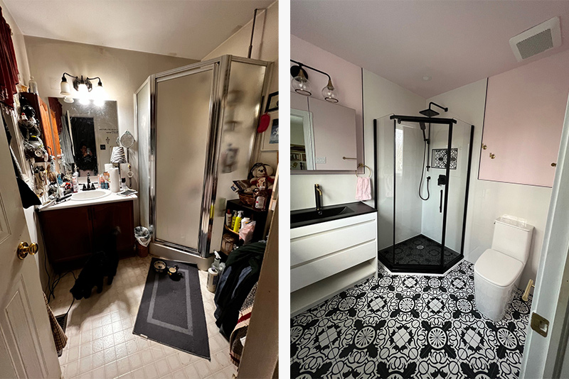 Bathroom Renovation: Before and After Gallery