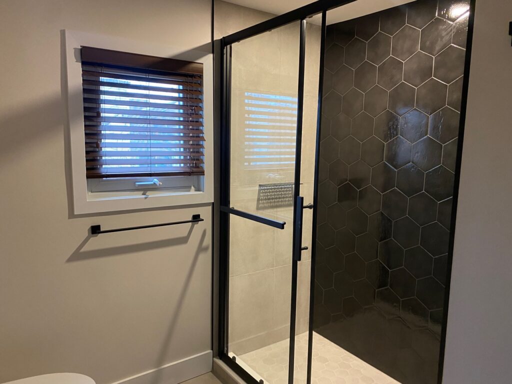 shower renovation bathroom