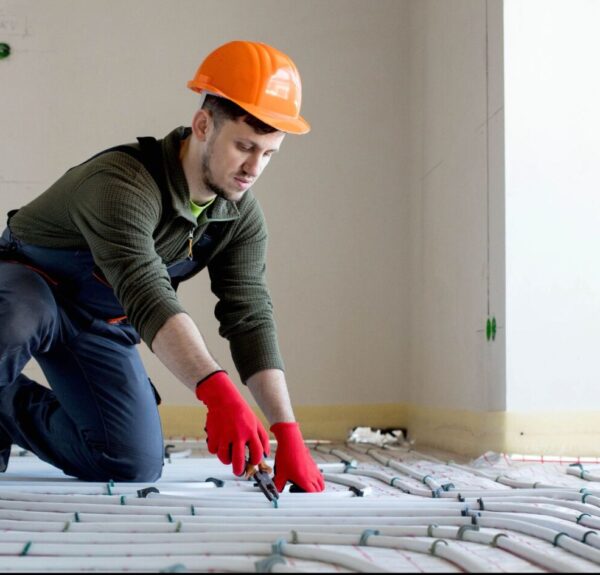 heated bathroom floors