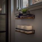 bathroom renovation ottawa shelves above the toilet artistic