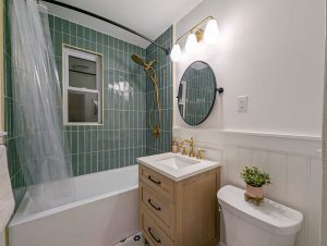 Bathroom renovation in Old Ottawa South.