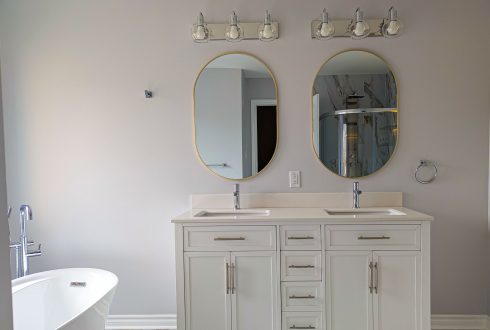 Elegant Bathroom Renovation in Kanata by Miracle Dream Homes