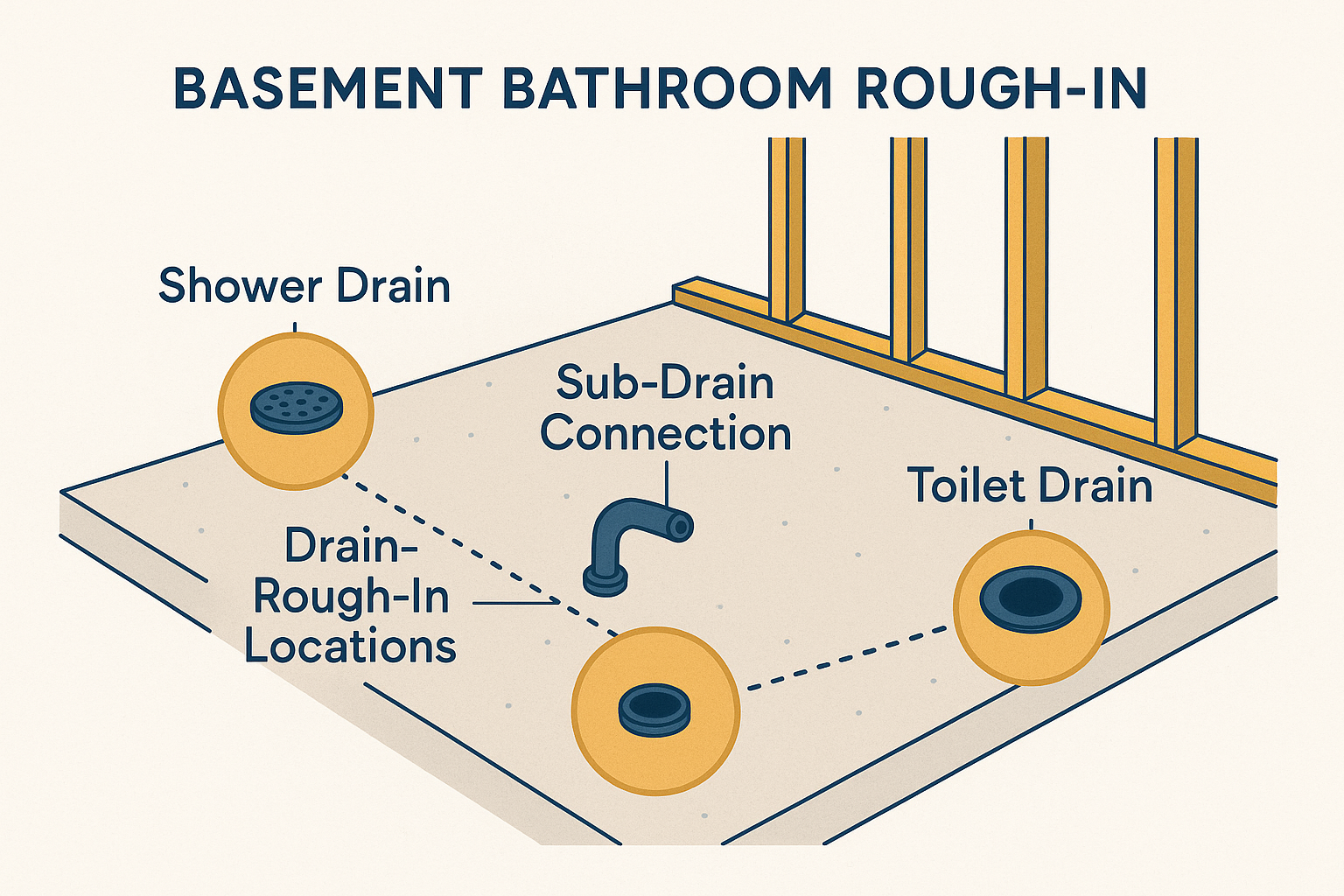 Adding Basement Bathroom Rough In