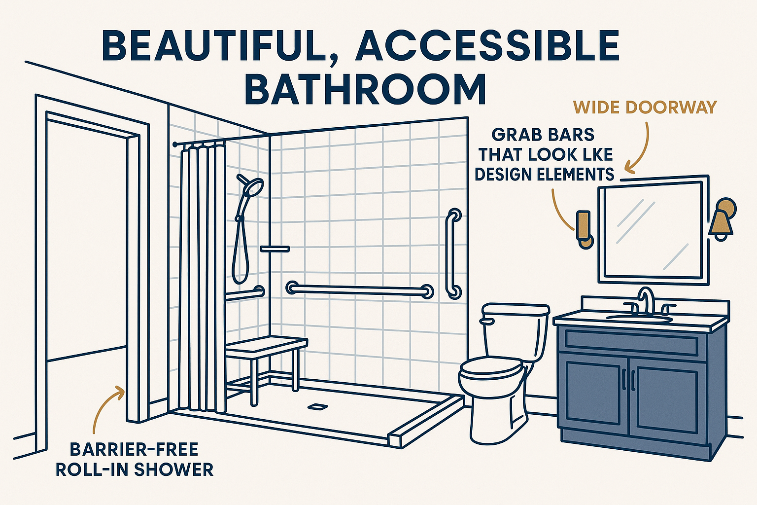 Aging In Place Bathroom Design