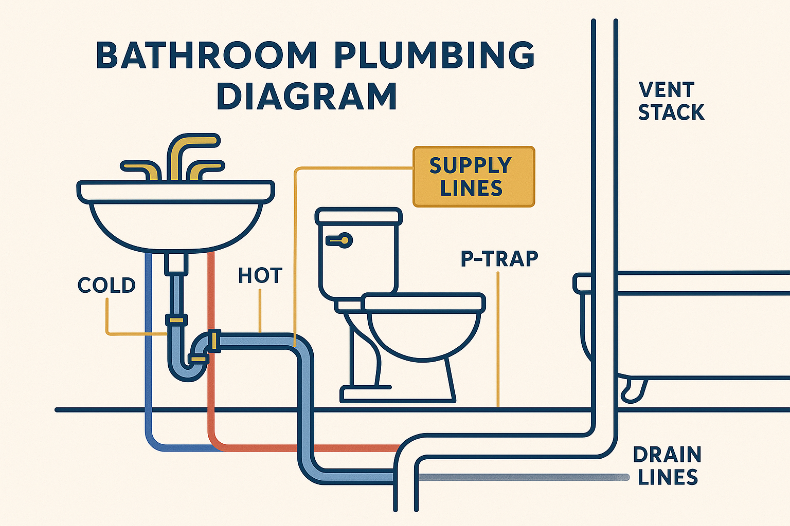 Bathroom Plumbing Basics
