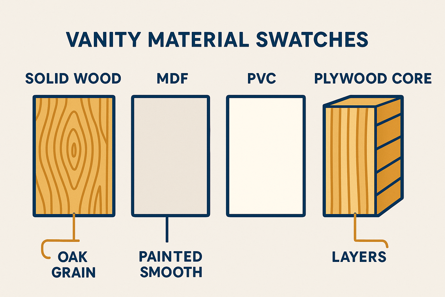 Bathroom Vanity Materials