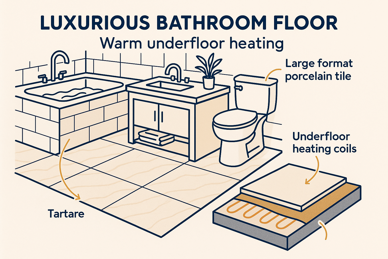 Heated Bathroom Floors