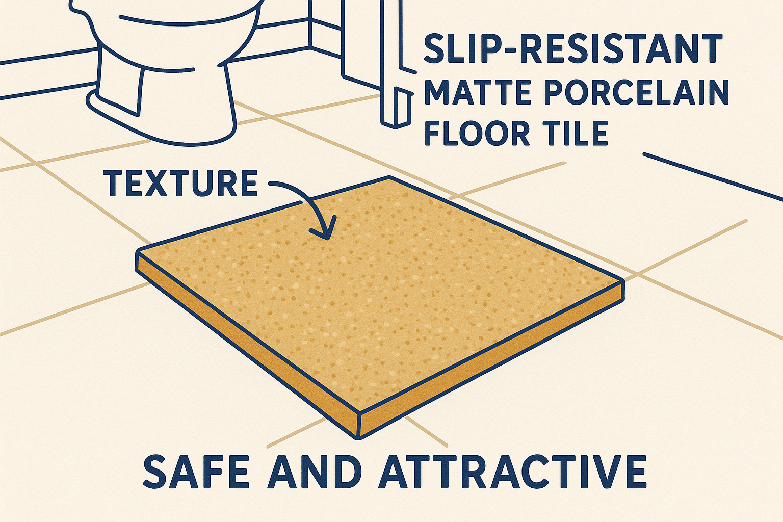 Non Slip Bathroom Flooring
