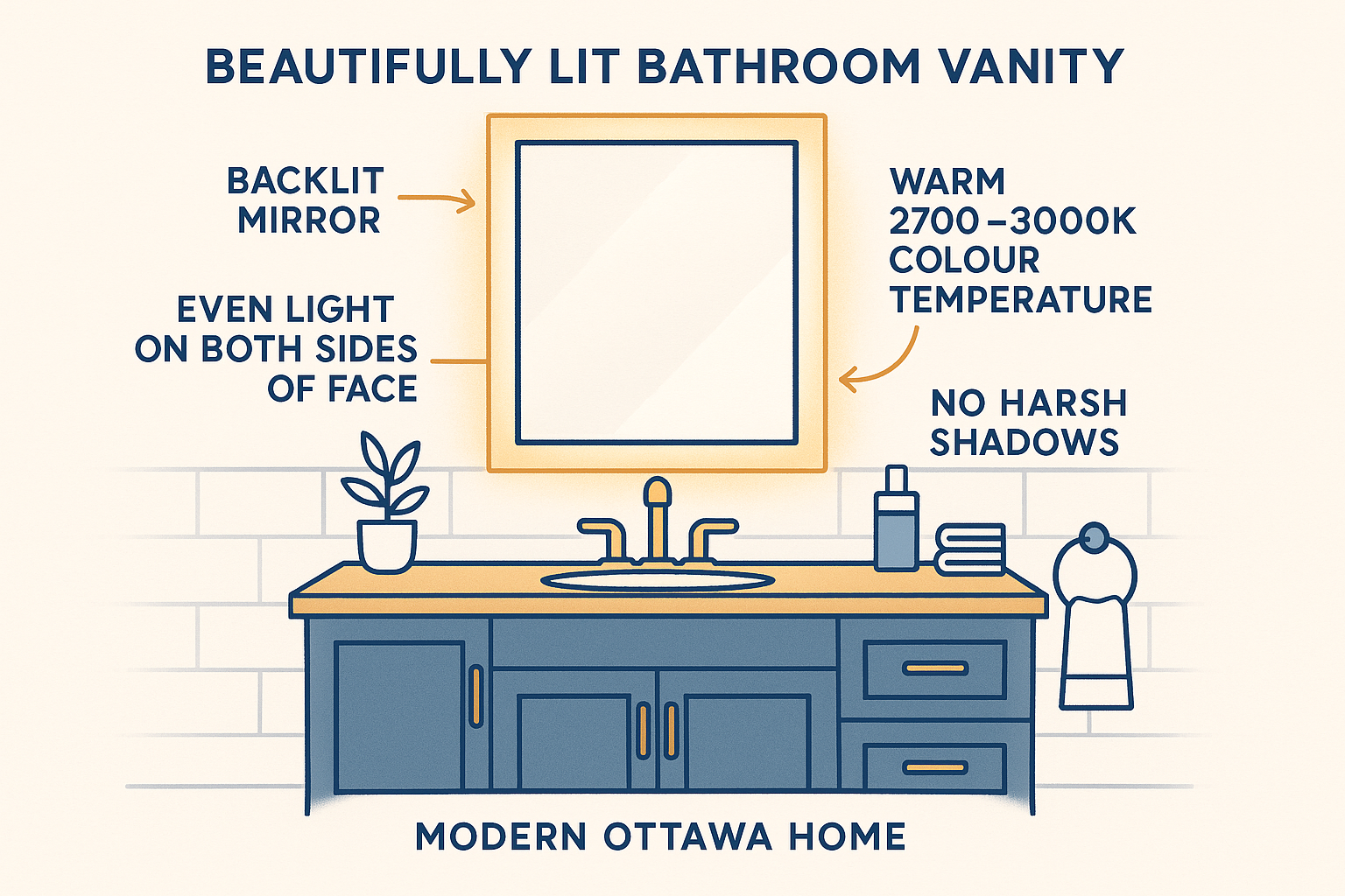 Vanity Lighting Bathroom Mirror