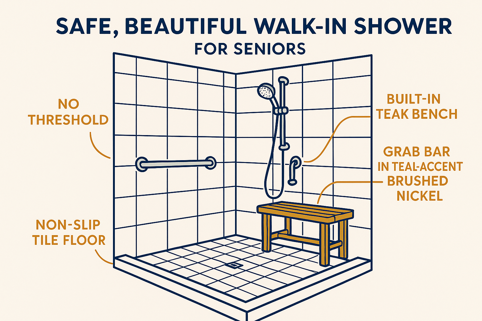 Walk In Shower For Seniors